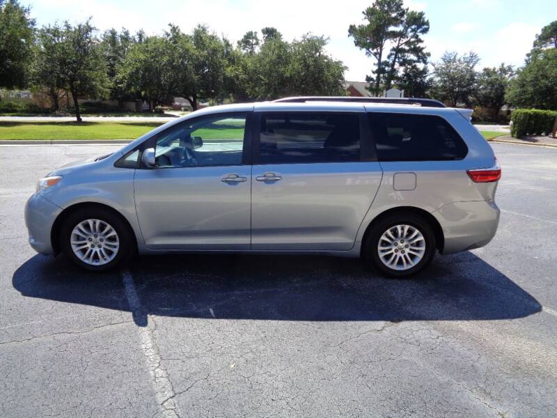 2015 Toyota Sienna for sale at BALKCUM AUTO INC in Wilmington NC
