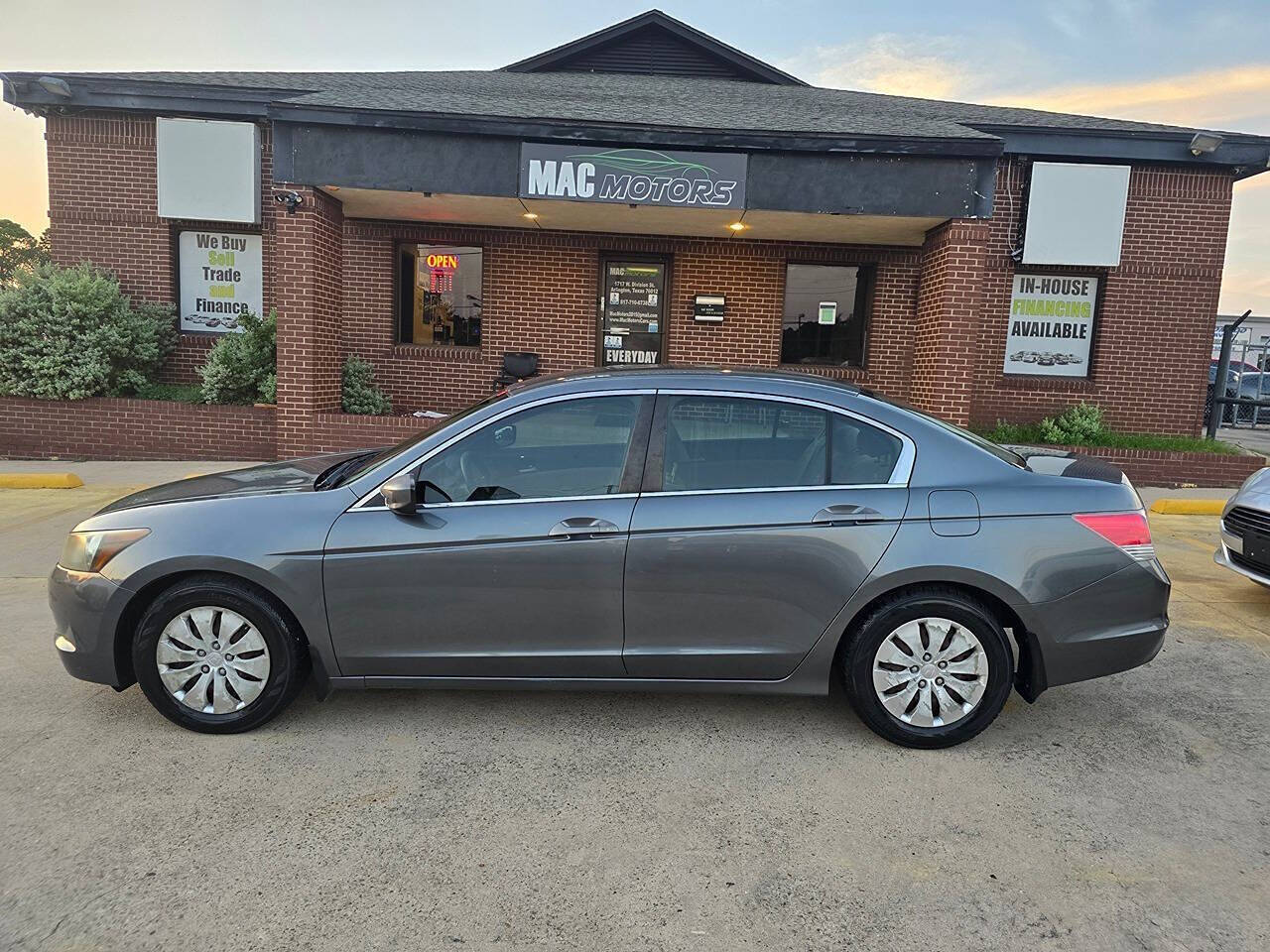 2009 Honda Accord for sale at Mac Motors in Arlington, TX