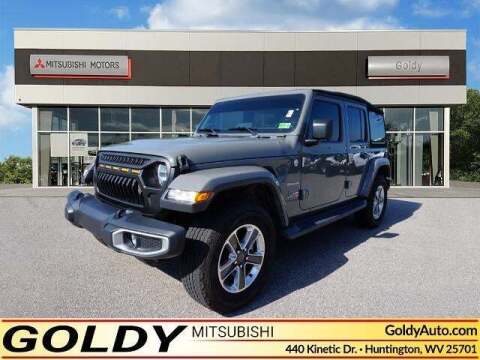 2018 Jeep Wrangler Unlimited for sale at Goldy Chrysler Dodge Jeep Ram Mitsubishi in Huntington WV