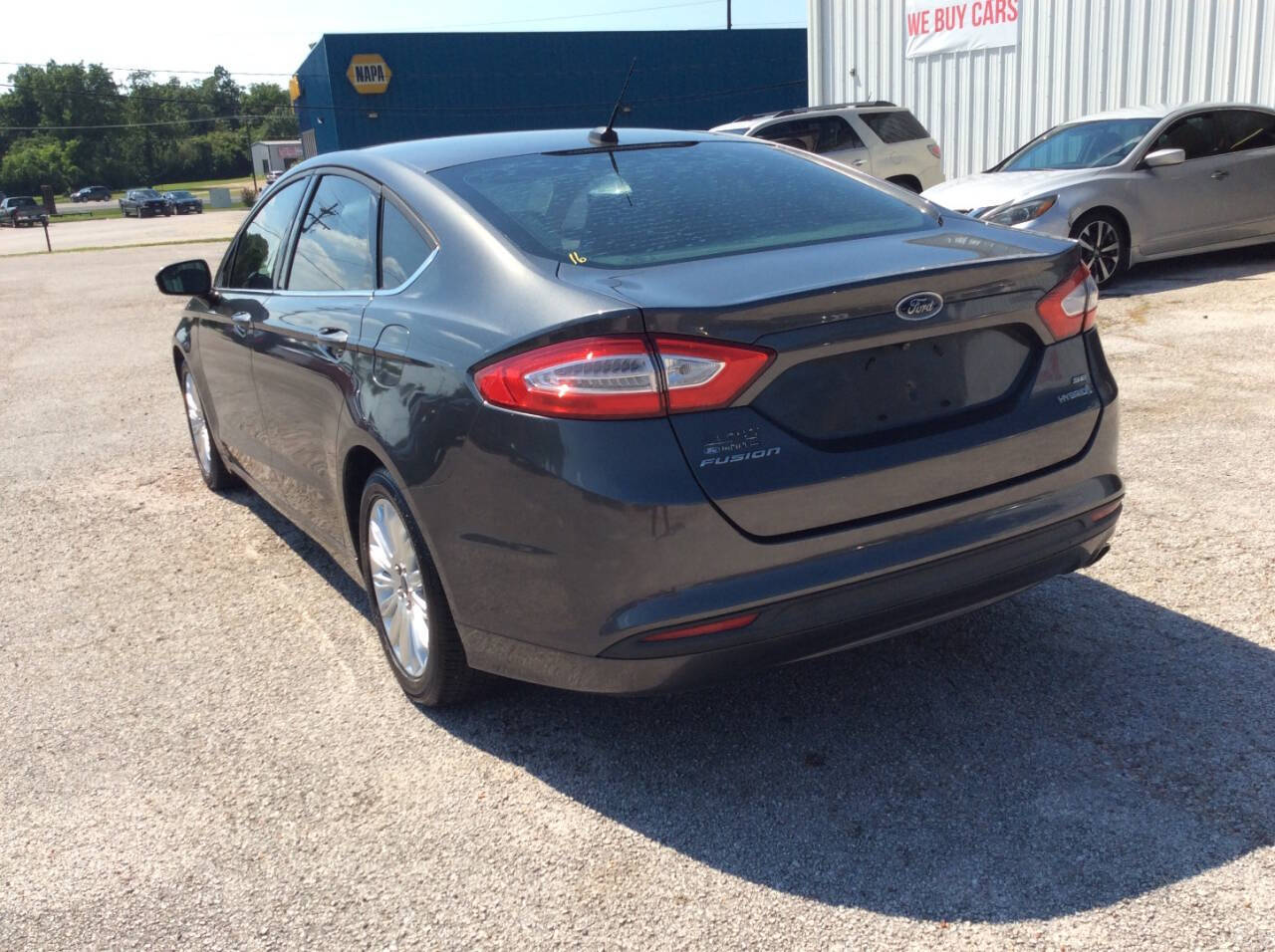 2016 Ford Fusion Hybrid for sale at SPRINGTIME MOTORS in Huntsville, TX