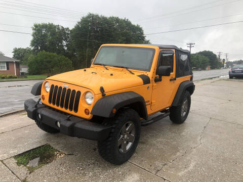2012 Jeep Wrangler for sale at E Motors LLC in Anderson SC
