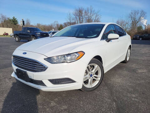 2018 Ford Fusion for sale at Cruisin' Auto Sales in Madison IN