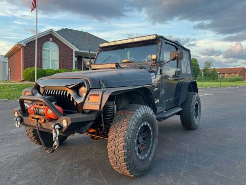 2000 Jeep Wrangler for sale at HillView Motors in Shepherdsville KY