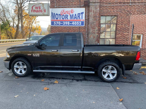 2014 RAM 1500 for sale at Garys Motor Mart Inc. in Jersey Shore PA