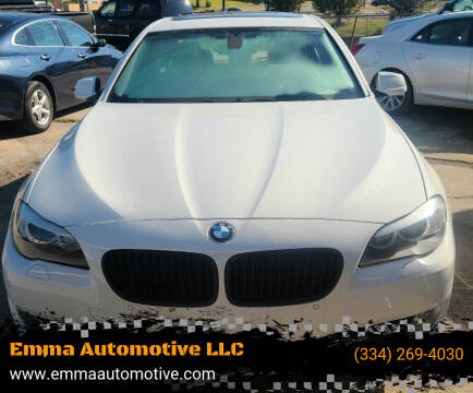 2012 BMW 5 Series for sale at Emma Automotive LLC in Montgomery AL