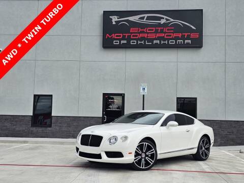 2015 Bentley Continental for sale at Exotic Motorsports of Oklahoma in Edmond OK