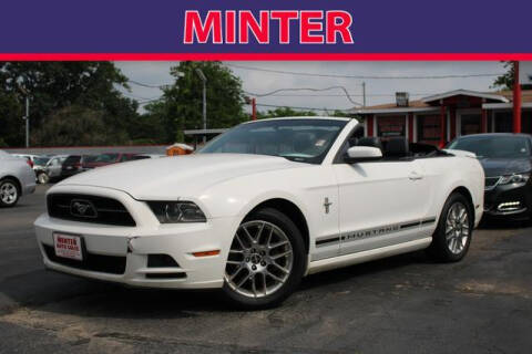 2013 Ford Mustang for sale at Minter Auto Sales in South Houston TX