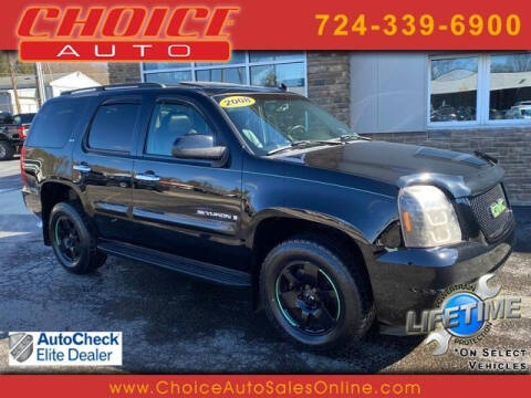 2008 GMC Yukon for sale at CHOICE AUTO SALES in Murrysville PA