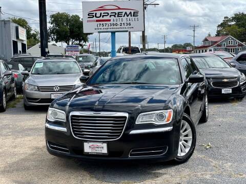 2014 Chrysler 300 for sale at Supreme Auto Sales in Chesapeake VA