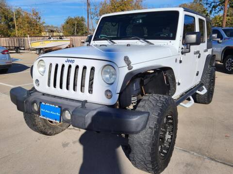 2014 Jeep Wrangler Unlimited for sale at Kell Auto Sales, Inc in Wichita Falls TX