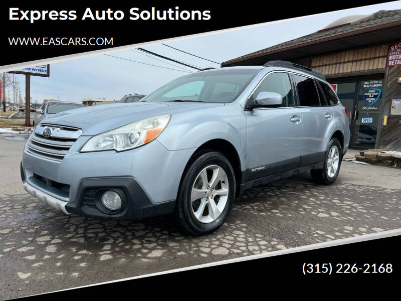 2013 Subaru Outback for sale at Express Auto Solutions in Rochester NY