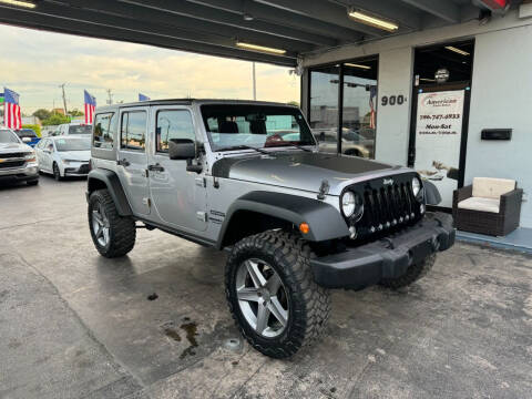 2016 Jeep Wrangler Unlimited for sale at American Auto Sales in Hialeah FL