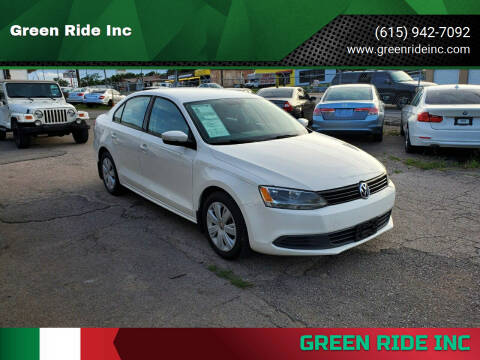 2012 Volkswagen Jetta for sale at Green Ride Inc in Nashville TN