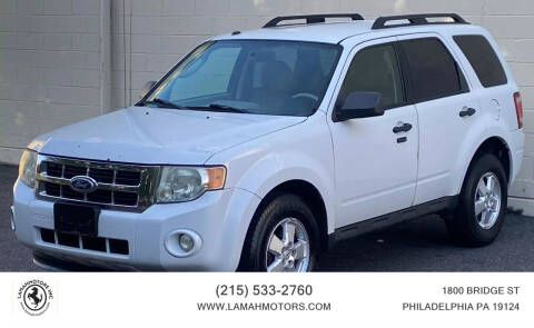 2010 Ford Escape for sale at LAMAH MOTORS INC in Philadelphia PA