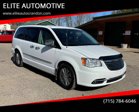 2014 Chrysler Town and Country for sale at ELITE AUTOMOTIVE in Crandon WI