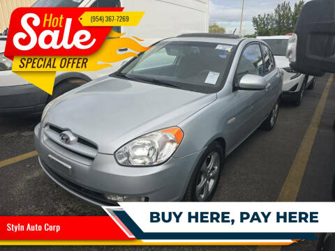 2010 Hyundai Accent for sale at Styln Auto Corp in West Park FL