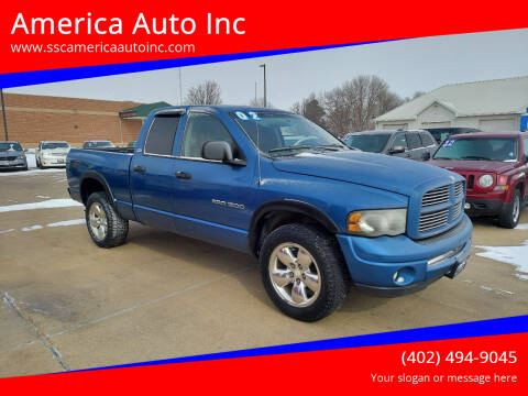2002 Dodge Ram Pickup 1500 for sale at America Auto Inc in South Sioux City NE