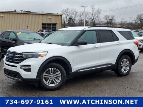 2021 Ford Explorer for sale at Atchinson Ford Sales Inc in Belleville MI