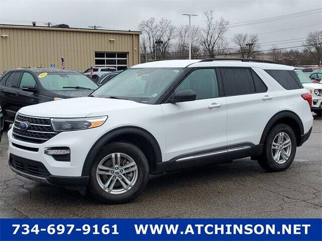 2021 Ford Explorer for sale at Atchinson Ford Sales Inc in Belleville MI
