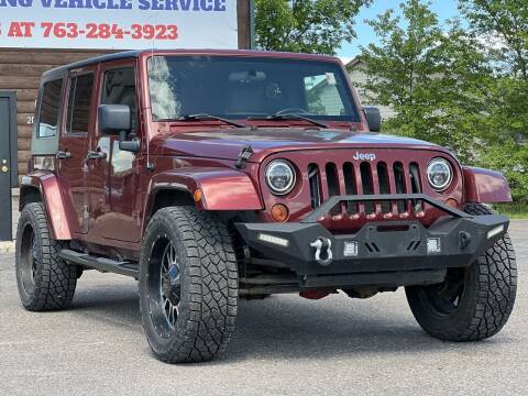 2009 Jeep Wrangler Unlimited for sale at H & G AUTO SALES LLC in Princeton MN