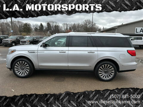 2018 Lincoln Navigator L for sale at L.A. MOTORSPORTS in Windom MN