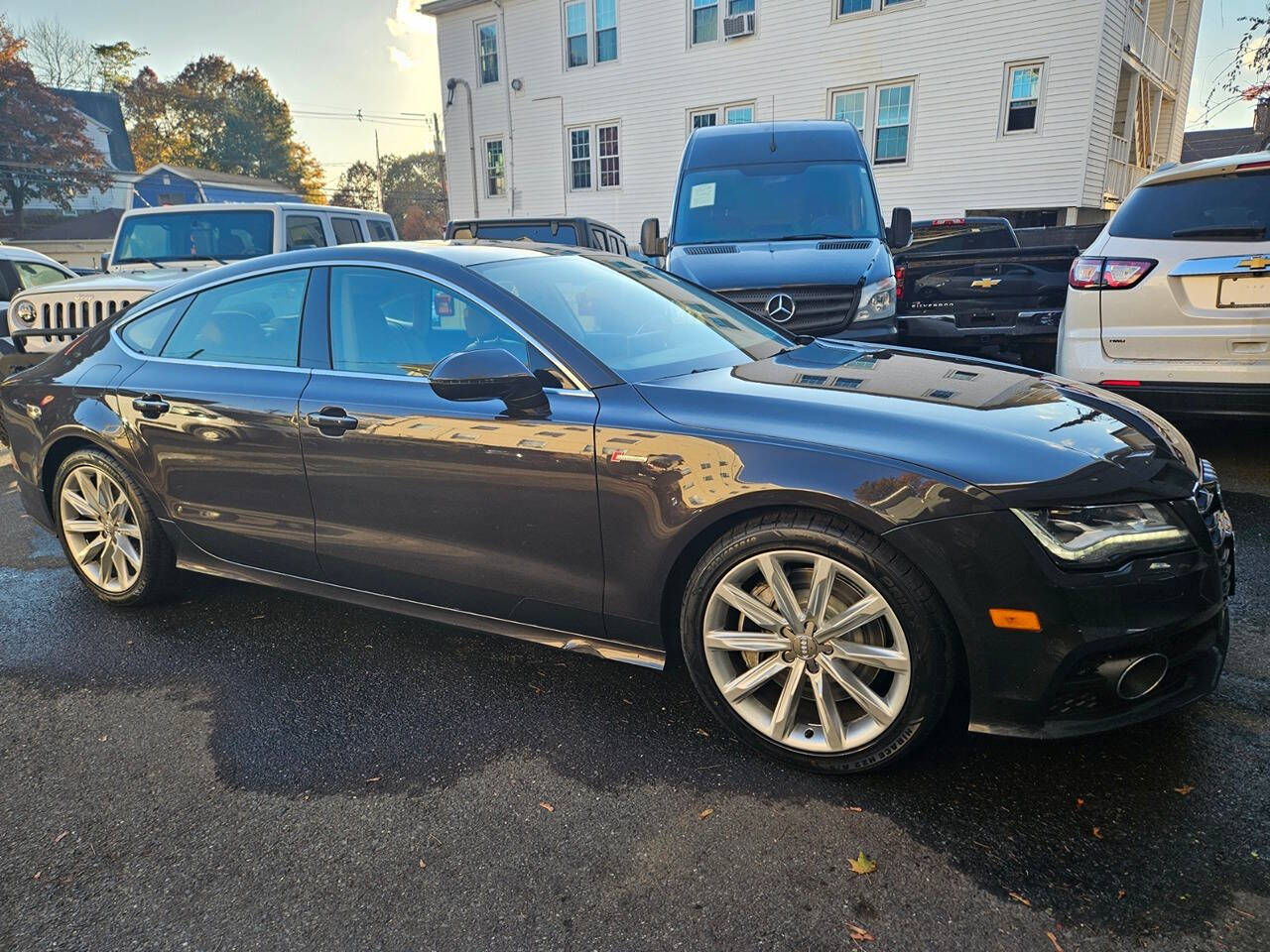 2014 Audi A7 for sale at RENOS AUTO SALES LLC in Waterbury, CT