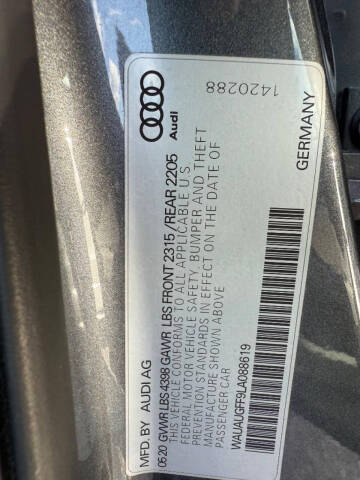 2020 Audi A3 Premium 40 TFSI