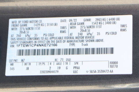 2022 Ford F-150