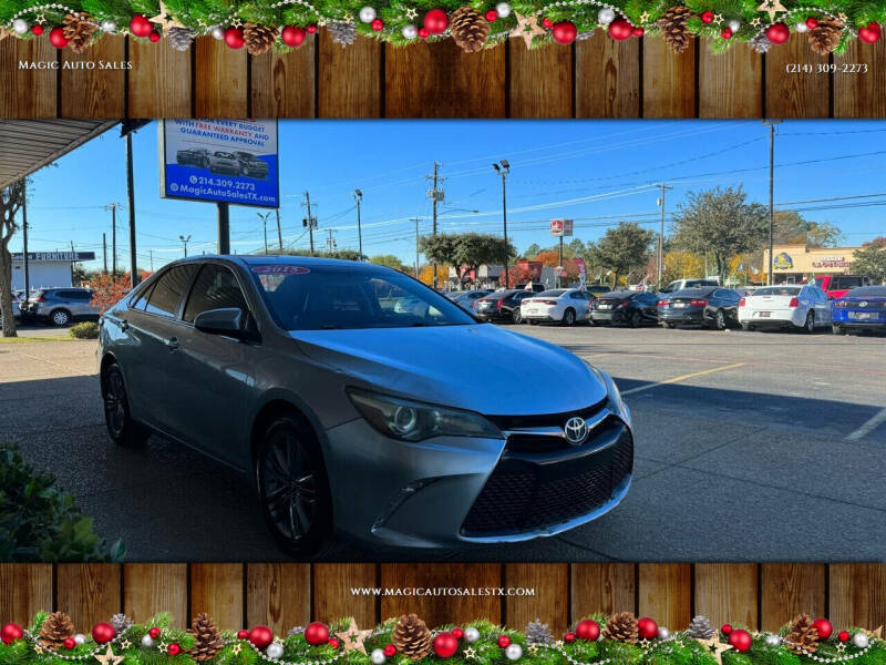 2015 Toyota Camry for sale at Magic Auto Sales - Cash Cars in Dallas TX