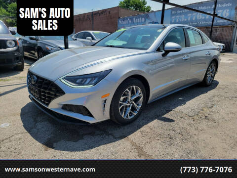 2020 Hyundai Sonata for sale at SAM'S AUTO SALES in Chicago IL