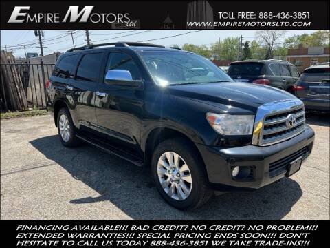 2012 Toyota Sequoia for sale at Empire Motors LTD in Cleveland OH