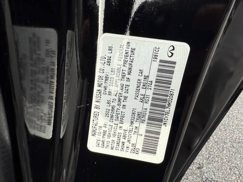 2017 Infiniti Q60 2.0T Premium