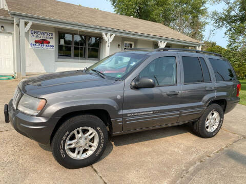 2004 Jeep Grand Cherokee for sale at Brewer's Auto Sales in Greenwood MO