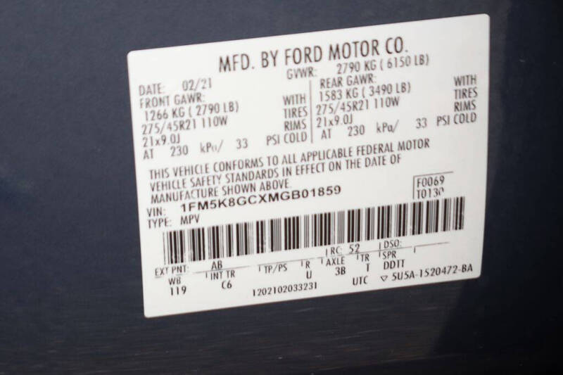 2021 Ford Explorer ST