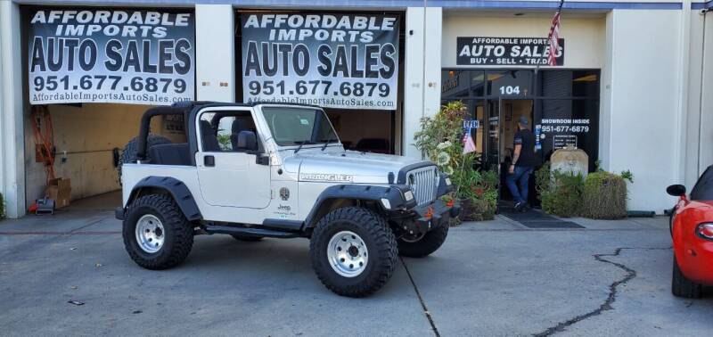 2005 Jeep Wrangler Sport for sale at Affordable Imports Auto Sales in Murrieta CA