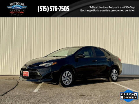 2018 Toyota Corolla for sale at Fort Dodge Ford Lincoln Toyota in Fort Dodge IA