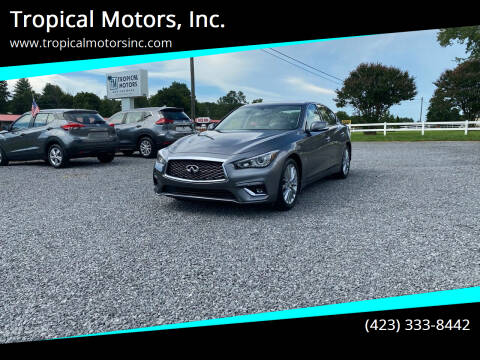 2019 Infiniti Q50 for sale at Tropical Motors, Inc. in Riceville TN