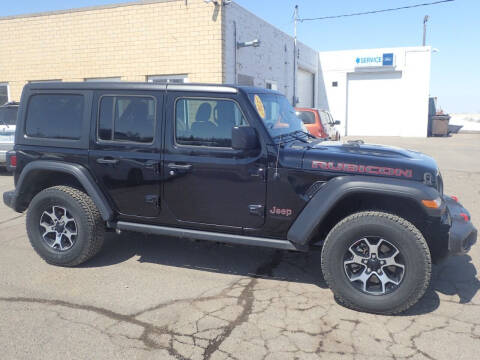 2021 Jeep Wrangler Unlimited for sale at Salmon Automotive Inc. in Tracy MN