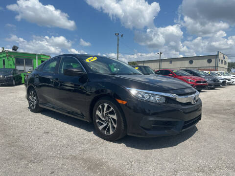 2017 Honda Civic for sale at Marvin Motors in Kissimmee FL