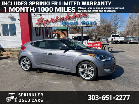 2015 Hyundai Veloster for sale at Sprinkler Used Cars in Longmont CO