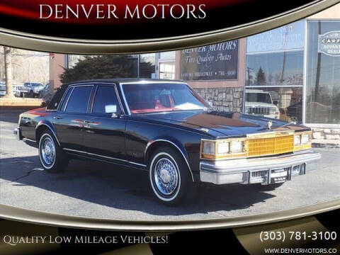 1977 Cadillac Seville for sale at DENVER MOTORS in Englewood CO