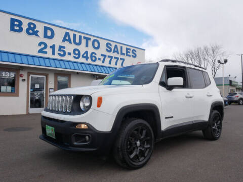 2015 Jeep Renegade for sale at B & D Auto Sales Inc. in Fairless Hills PA