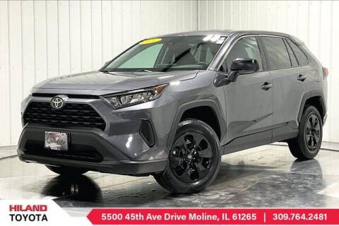 2022 Toyota RAV4 for sale at HILAND TOYOTA in Moline IL