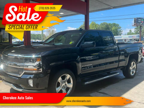 2016 Chevrolet Silverado 1500 for sale at Cherokee Auto Sales in Acworth GA