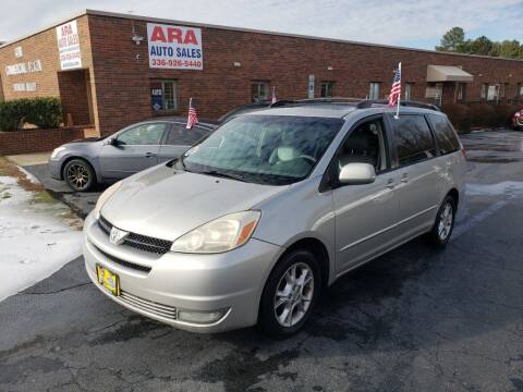 2005 Toyota Sienna for sale at ARA Auto Sales in Winston-Salem NC