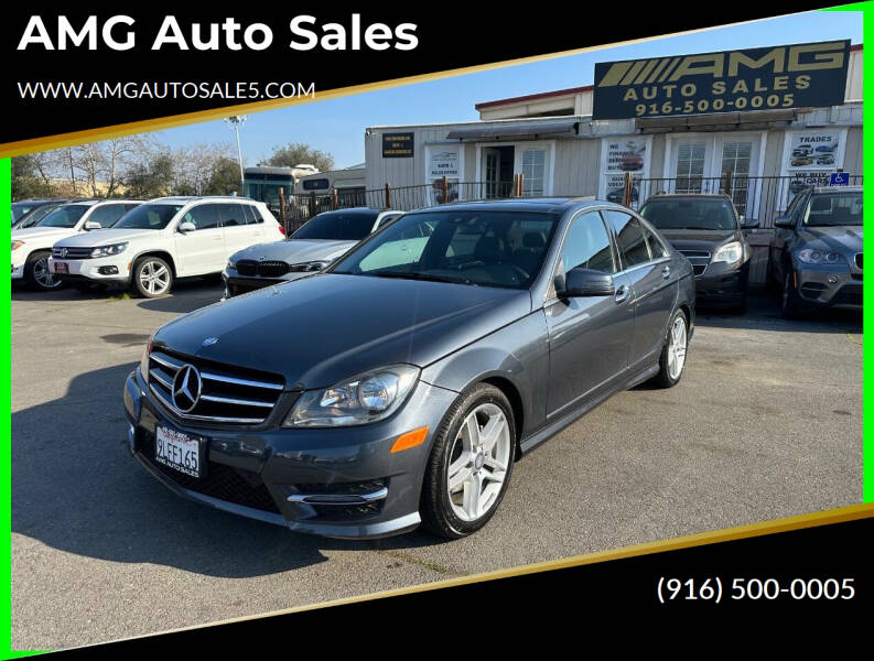 2014 Mercedes-Benz C-Class for sale at AMG Auto Sales in Rancho Cordova CA