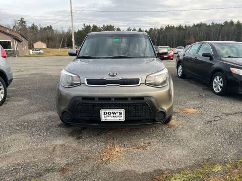 2015 Kia Soul for sale at DOW'S AUTO SALES in Palmyra ME