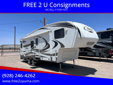 2013 Keystone Cougar for sale at FREE 2 U Consignments in Yuma AZ