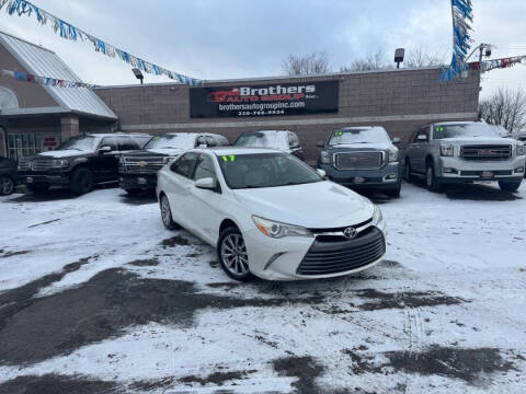 2017 Toyota Camry for sale at Brothers Auto Group in Youngstown OH