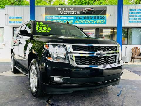 2016 Chevrolet Tahoe for sale at Highline Motors in Aston PA
